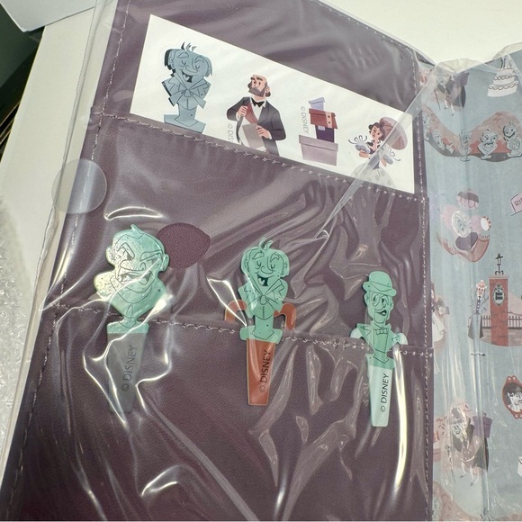NWT. Disney Haunted Mansion Journal with Pen, Stickers, Page Markers. - Picture 4 of 10